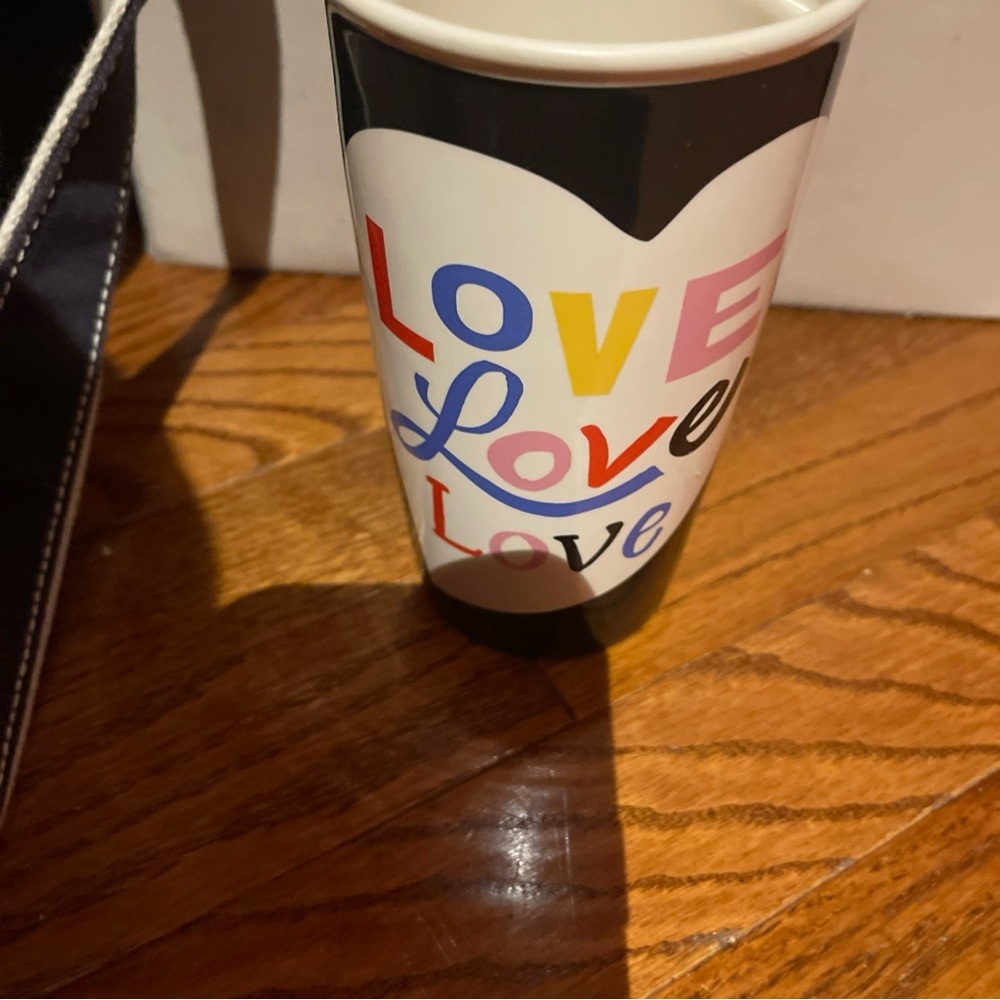 Starbucks Multicolor Love tumbler 12oz No Lid
